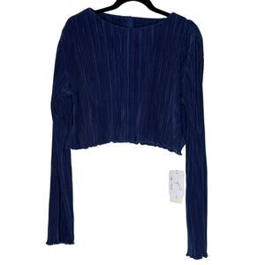 Commense Heart of Ocean Plisse 2 Piece Pants Set - Large